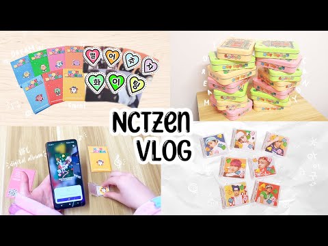 [NCTzen VLOG] NCT Dream Candy SMini ver UNBOXING🍬NCT x Sanrio winter pajamas💚엔시티 드림 캔디 앨범깡💖시즈니 브이로그