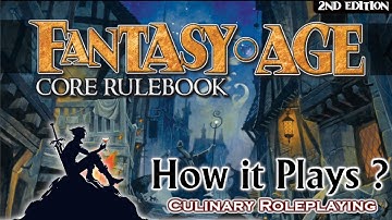 How it Plays: FantasyAGE 2nd - solo demo
