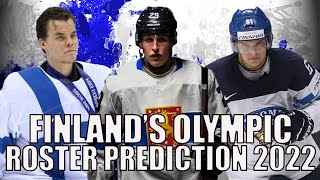 Projecting Finland's 2022 Olympic roster