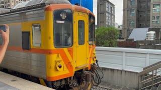 07/19 1825次DRC1000型柴油客車竹中站開車(迴送新竹機務段)