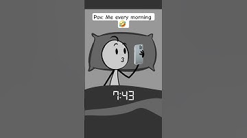 Me every morning 🤣 #fyp #animation #relatable #viral #humor