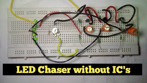 Led chaser without IC