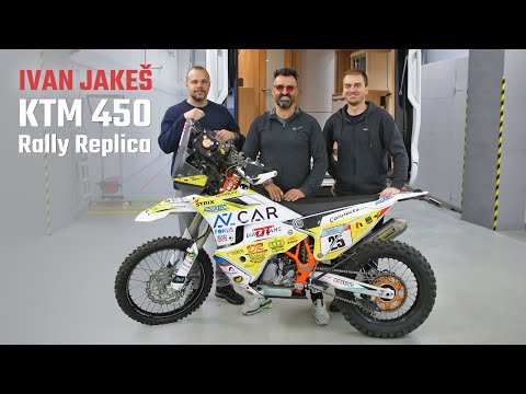 Ivan Jakeš predstavuje svoju KTM 450 RALLY na sezónu 2022 - motocykel.sk