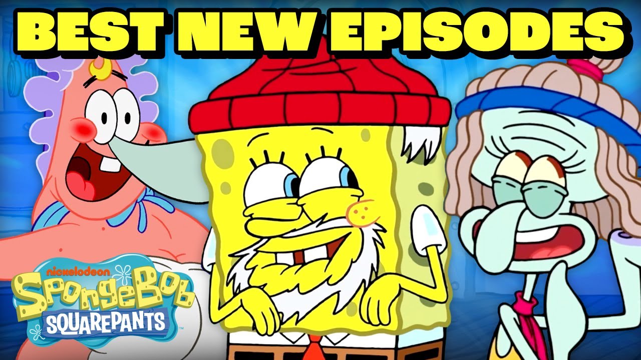 Best of NEW SpongeBob Episodes! (Part 2) | 1 Hour Compilation | SpongeBob
