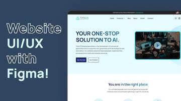 Website UI Design with Figma! (Time Lapse)