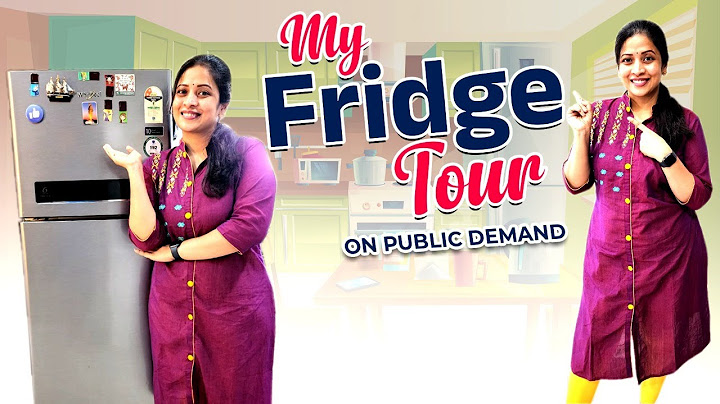 My Fridge Tour | Most Requested Video | Vlog | Sushma Kiron