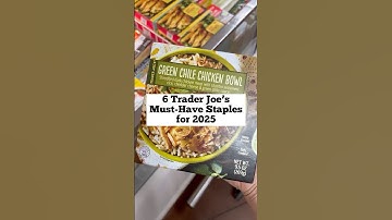🛒TRADER JOE’S MUST-HAVES #traderjoes #traderjoesfinds #traderjoeshaul #shortsvideo #groceryhaul