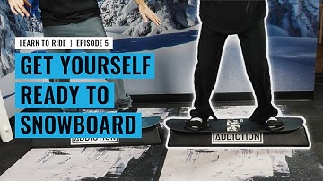 Learn to Snowboard EP5: First-Time Snowboarder Essentials | With Nev