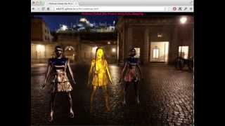 perfume global site project #003 three.js cube map test #perfume_um