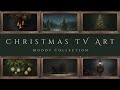 Vintage Gold Picture Frame Christmas TV Art Screensaver | Moody Winter Holiday Collection | 1HR 4K