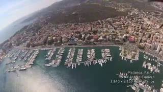 Yi 4k Action Camera Mallorca Palma und Castell de Bellver 4K Footage
