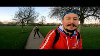 Skating through Victoria park - Hackney -GoPro