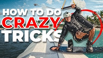 How To Learn CRAZY Wakeboarding Tricks | How To Be Creative In The Wake Park | Cable Wakeboarding