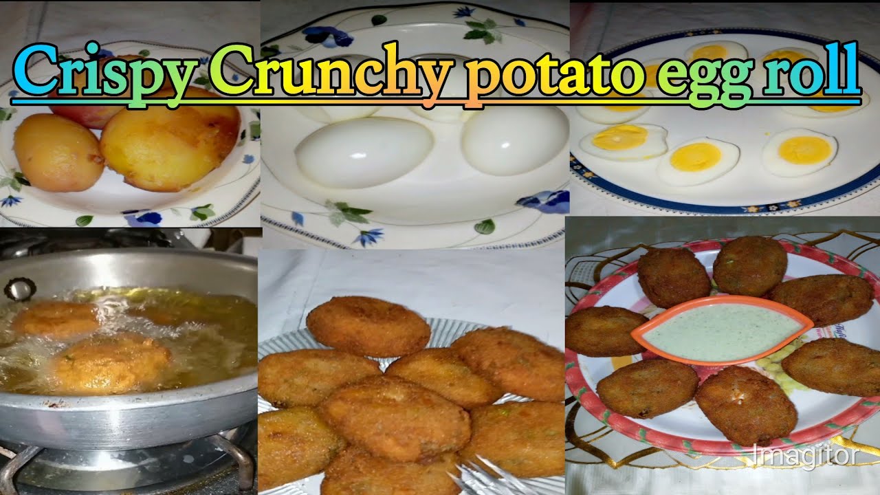 Ramzan special potato egg roll//crispy Crunchy potato egg roll recipe by@ FARAH647