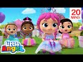 The way a princess does it  little angel kids songs  nursery rhymes moonbug kids  girl power