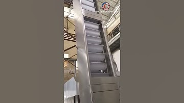 7 meter high bucket chain feeding elevator machine customized refilling lifting feeding system for p