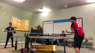 LA Ping Pong League Spring 2024 Quarter Finals - EVAS Lions vs LILA Team Red (Live Stream)