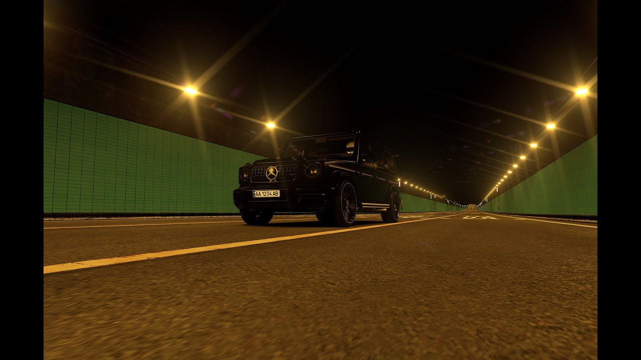 Mercedes G63 SRP highway run