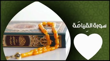 سورة القيامة بصوت  شيخ خالد الهجيم 🤍