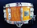 TAMA  Artstar I. Natural Bird&#39;s Eye Maple snare drum test