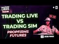 Radiolibretrading  tpf 4 venez discuter  excution trade sim vs live