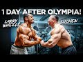 China&#39;s Biggest Bodybuilder Lu Chen Workout 1 Day After Olympia!