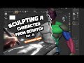 Sculpting a Character From Scratch in ZBrush | Part 1