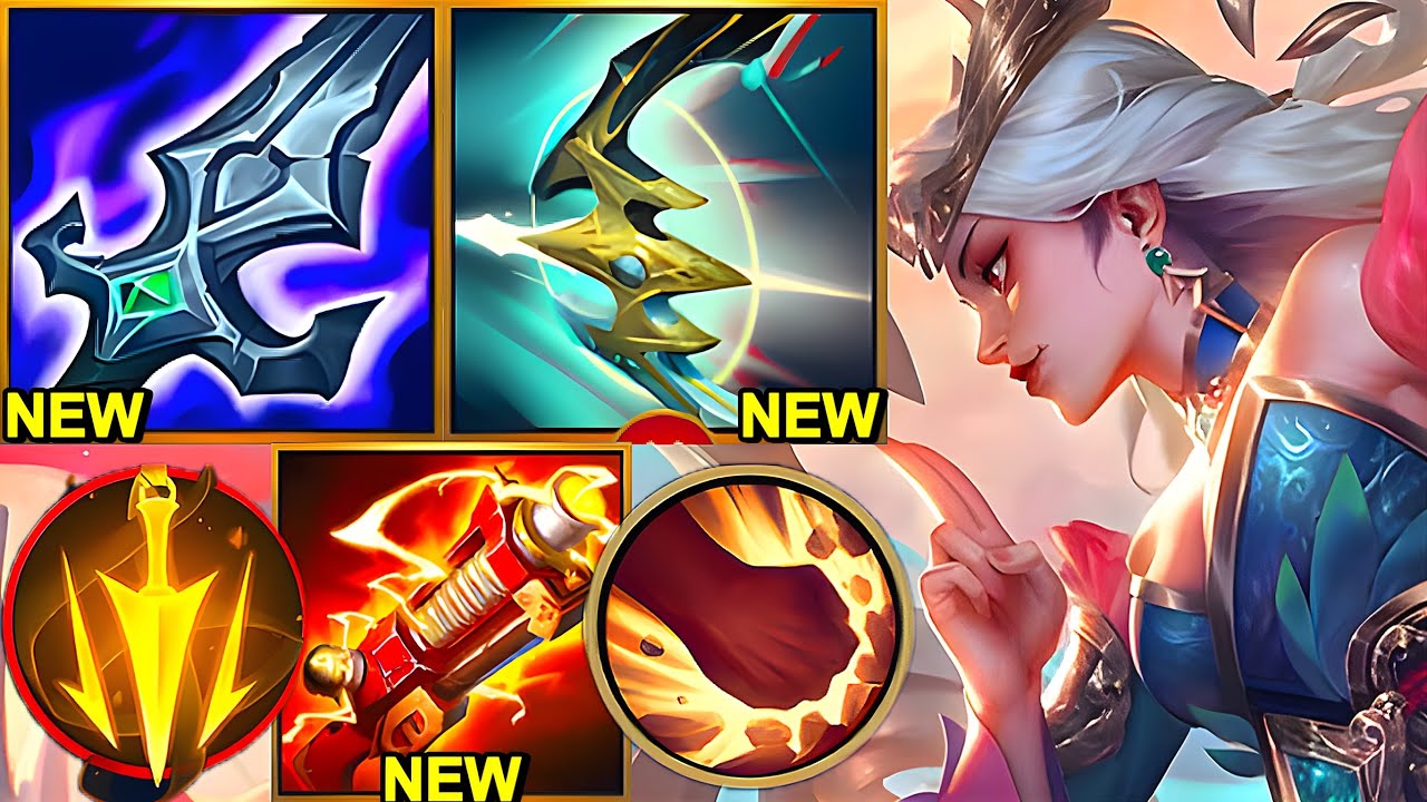 Wild Rift China Kayle - 17KILL PENTA Lethal Tempo KAYLE Build Runes ...