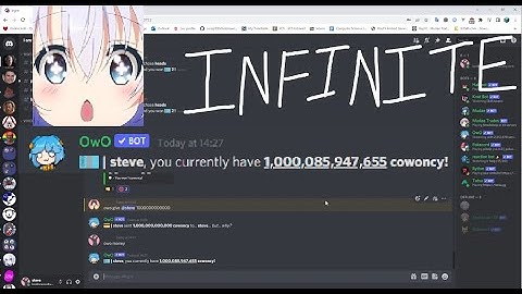 OWO Bot Infinite Money Glitch