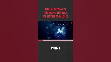 THIS IS HOW AI IS CHANGING THE WAY WE LISTEN TO MUSIC! #shorts