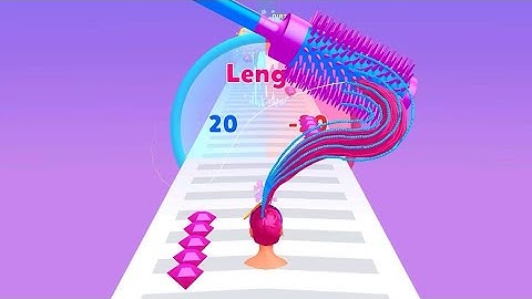 Hair Rotate Run - Gameplay Android iPhon