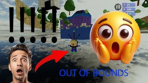 OUT OF BOUNDS GLITCH IN ROBOT 64!?!? (Old clip)