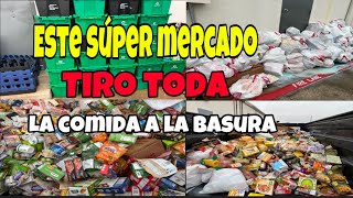 UNA TOLVA LLENA DE COMIDA A LA BASURA #vivodelabasuraquetiranenlosunitedstates