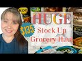 HUGE $135 Stock Up Weekly Grocery Haul- Our Fridge &amp; Freezer Were EMPTY!
