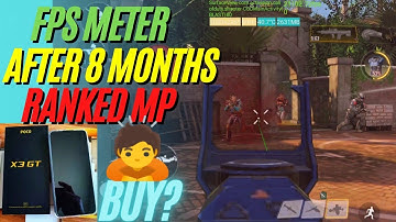 POCO X3 GT AFTER *8* MONTHS MULTIPLAYER RANKED 🔥 90FPS GAMING TEST CODM REVIEW LOW GRAPHIC 6 FINGERS