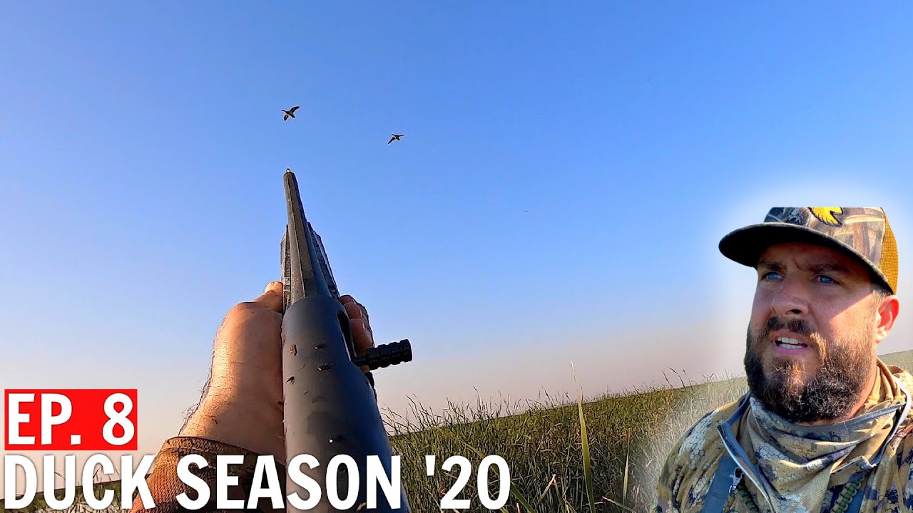 Duck Hunting 20 ga. Duck Hunt in A BRUTAL Marsh YouTube