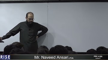 PRC 4 IA  Sir Naveed Ansari  Lecture 07