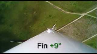 Rocket roll control system - Flight trial 4
