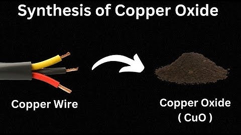 Synthesis of Copper(II) Oxide from Copper Metal