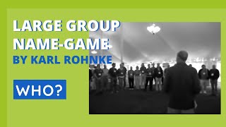 Who? - Large Group Name-Game by Karl Rohnke screenshot 2