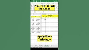Excel Pro Trick: Filter Data Dynamically with Excel FILTER Function - Excel Tutorial #shorts #viral