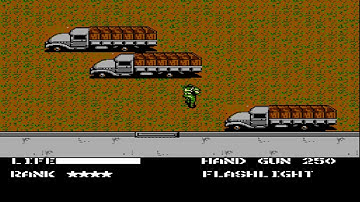 The Game Genie Player - Metal Gear (NES) - PIT TRAPS TRICKS - PART 4