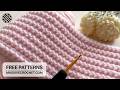 VERY EASY Crochet Pattern For Beginners Crochet Stitch For Baby Blanket Bag 