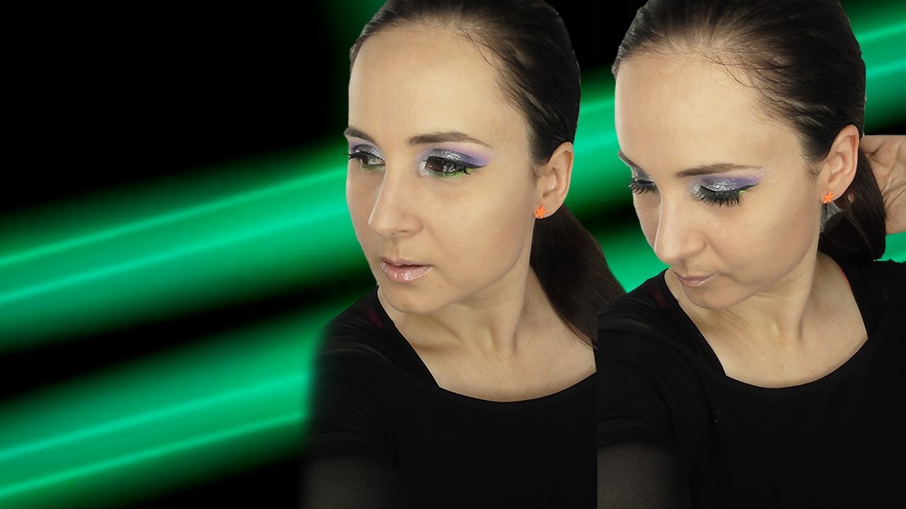 Purple and Green Makeup Tutorial