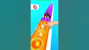 Pop runner pop colour tapp run game #3drun #games #gameplay