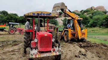 Mahindra 575 Di power plus tractor with fully loaded trolley | John Deere tractor power | cttv