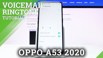 How to Change Voicemail Notification Sounds in OPPO A53 2020 - Open Sound Settings