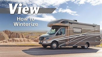 LichtsinnRV.com - How to Winterize a Winnebago View /  Navion