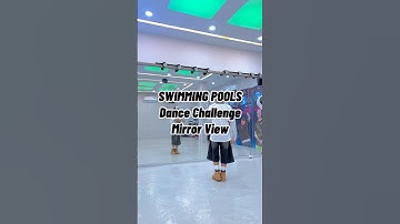 SWIMMING POOLS Dance Challenge | Mirror View Tutorial #tiktokdancechallenge