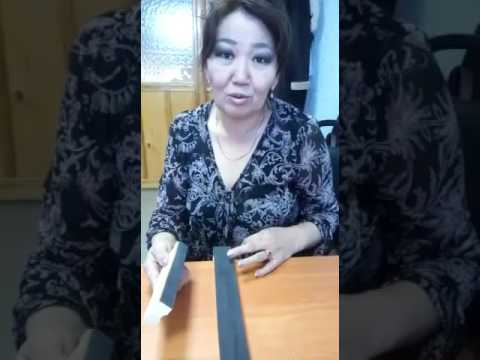 Скручивание конского волоса в жгут. Мастер-класс на якутском языке
